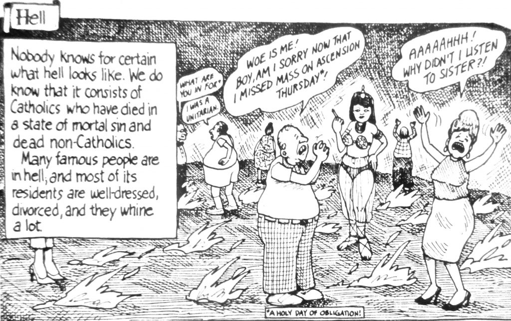 Cartoon A Holy Day Of Obligation