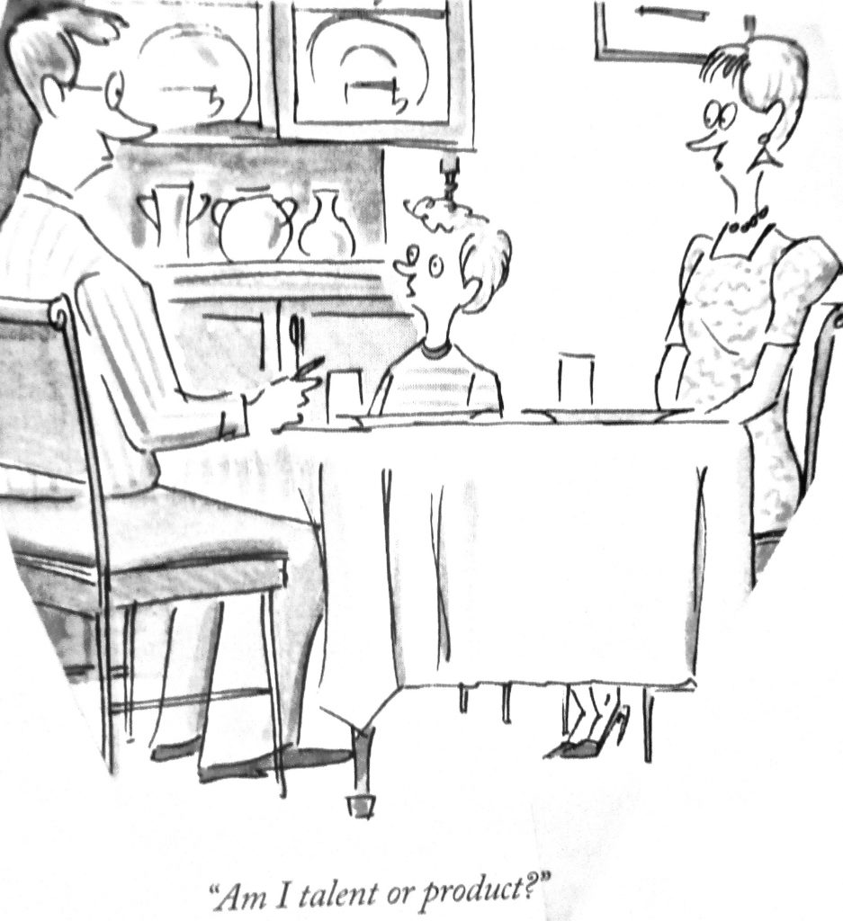 Cartoon Am I Talent Or Product