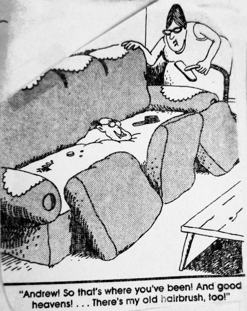 Cartoon Andrew So That Were Youve Been And Good 