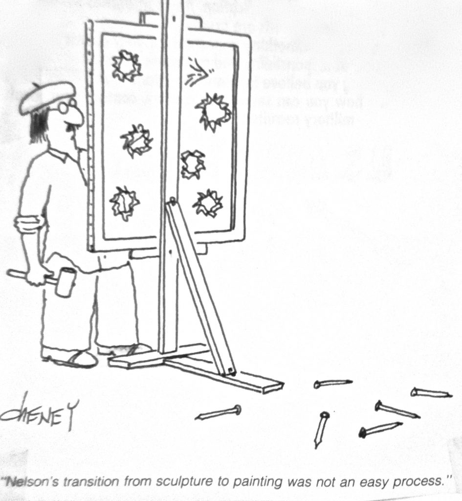 Cartoon Artistic Woes