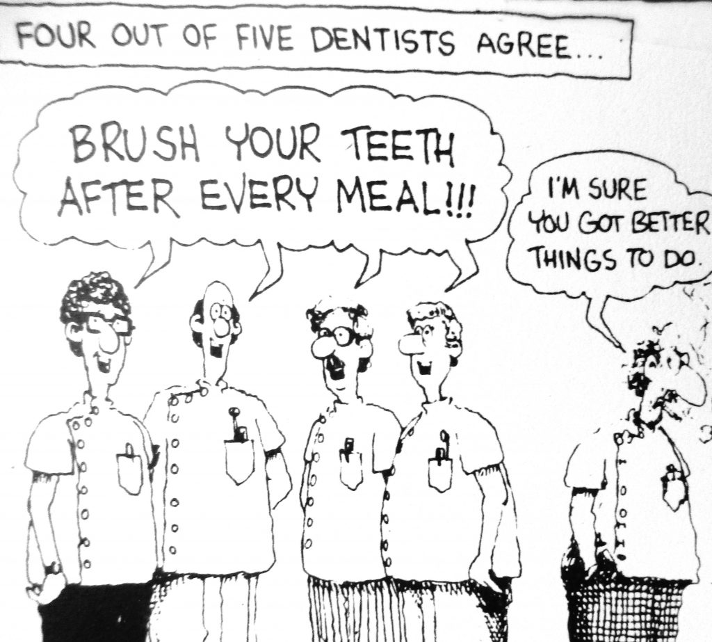 Cartoon Brush your Teeyh After Our Meal