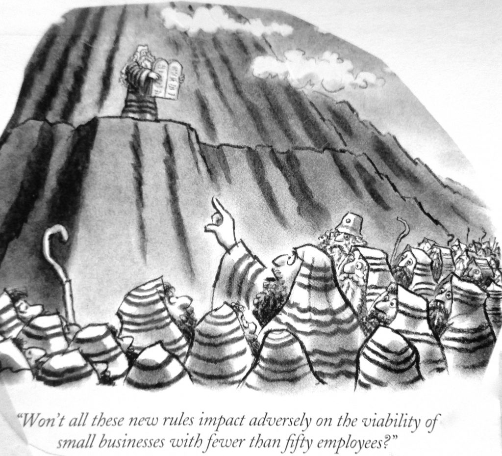 Cartoon Business And The 12 Commandments