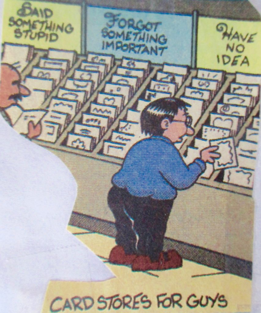 Cartoon Card Stores For Guys