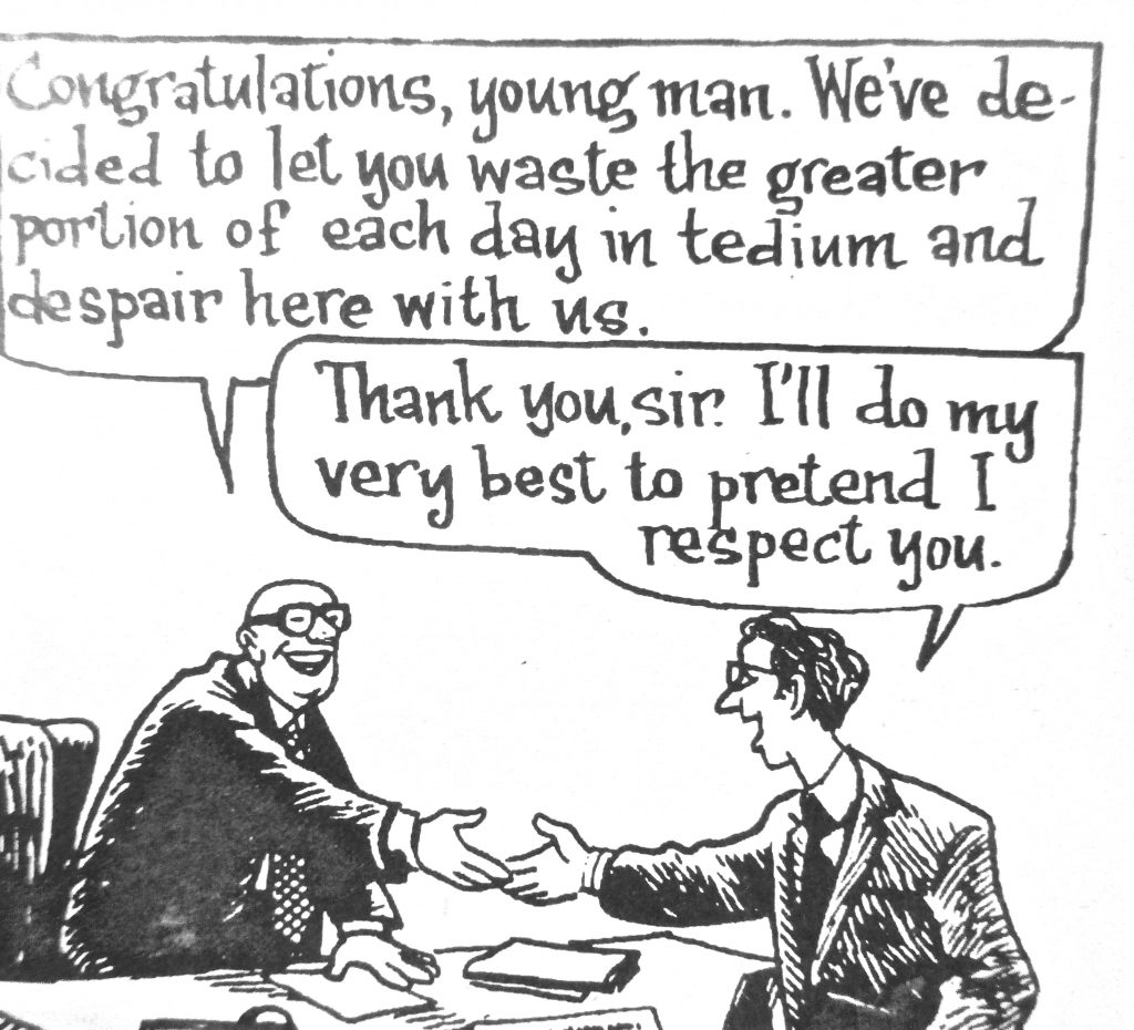 Cartoon Congratulations Young Man