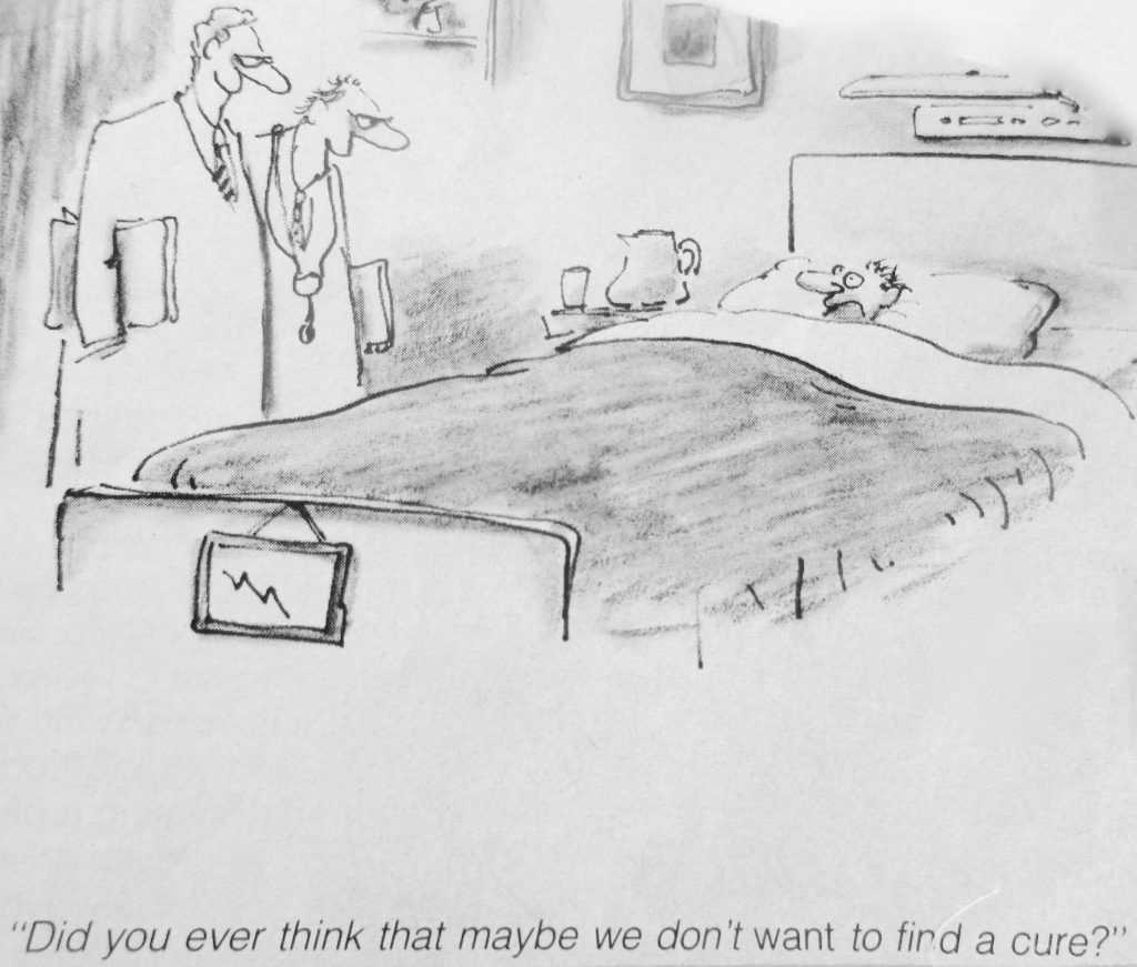 Cartoon Did You Everthink That Maybe We Dont I Want To Fird A Cure