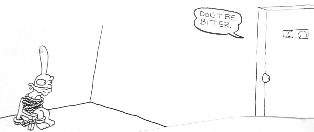 Cartoon Dont Be Bitter