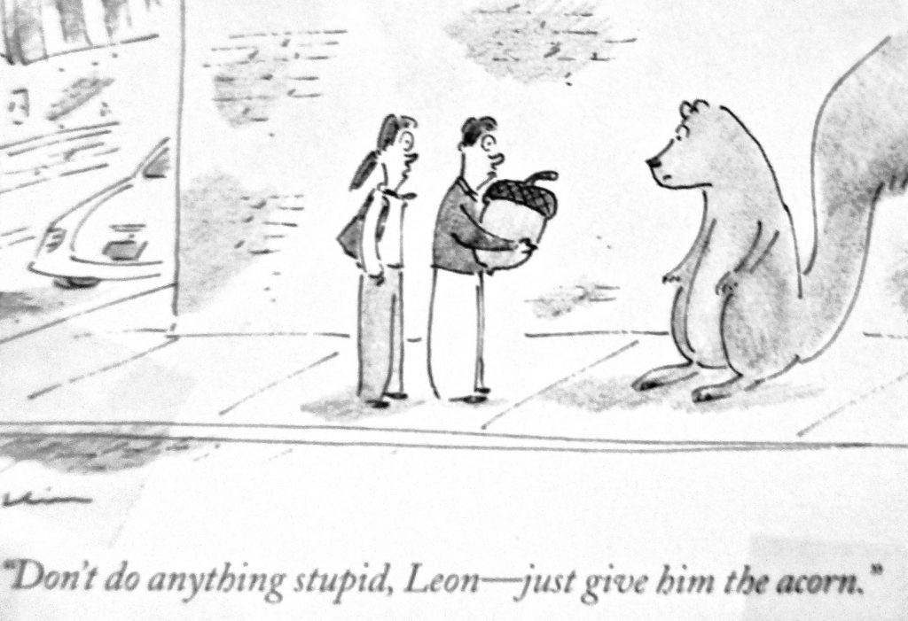 Cartoon Dont Do Anything Stupid Leon Just Give Him The A Corn