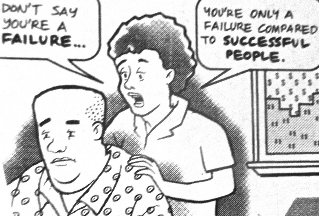 Cartoon Dont Say Youre A Failure