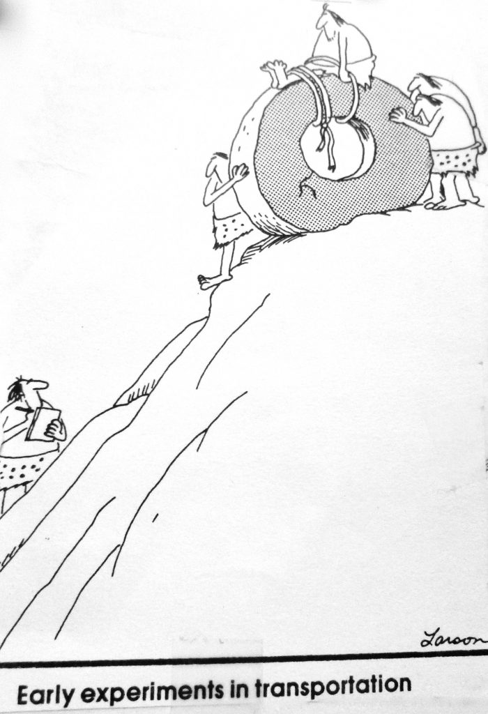 Cartoon Early Experiments In Transportation