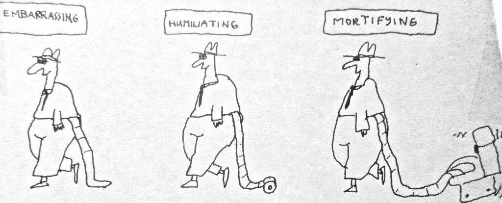Cartoon Embarrassing
