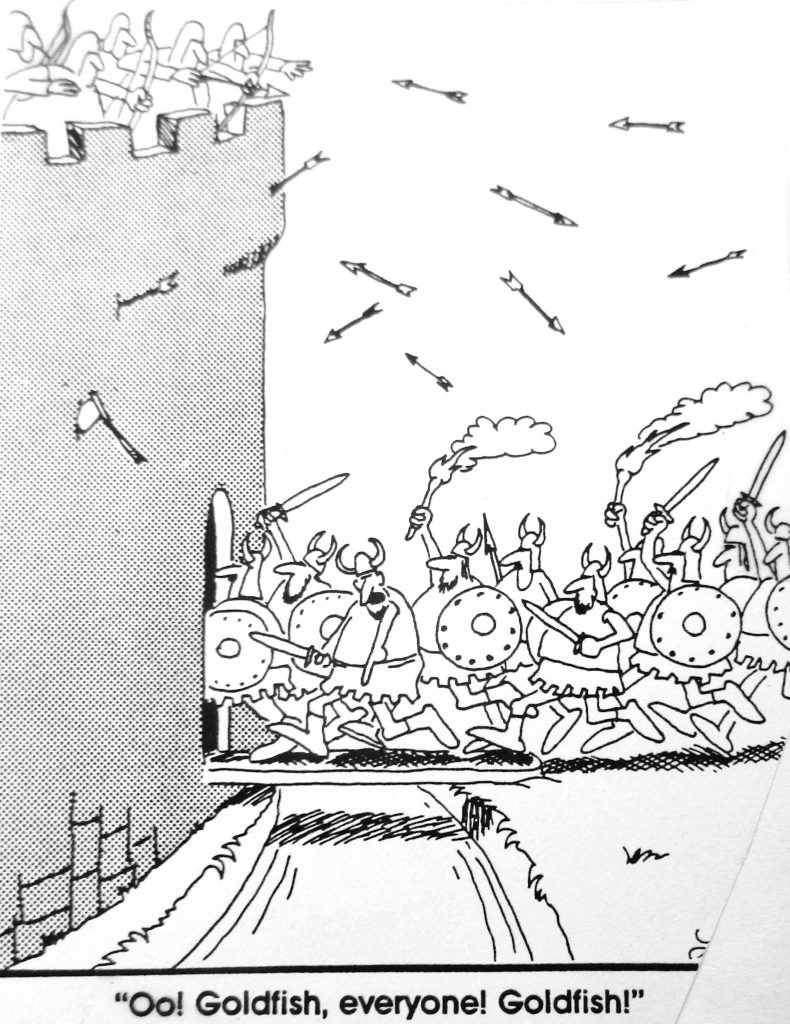Cartoon Goldfish Everyone Goldfish
