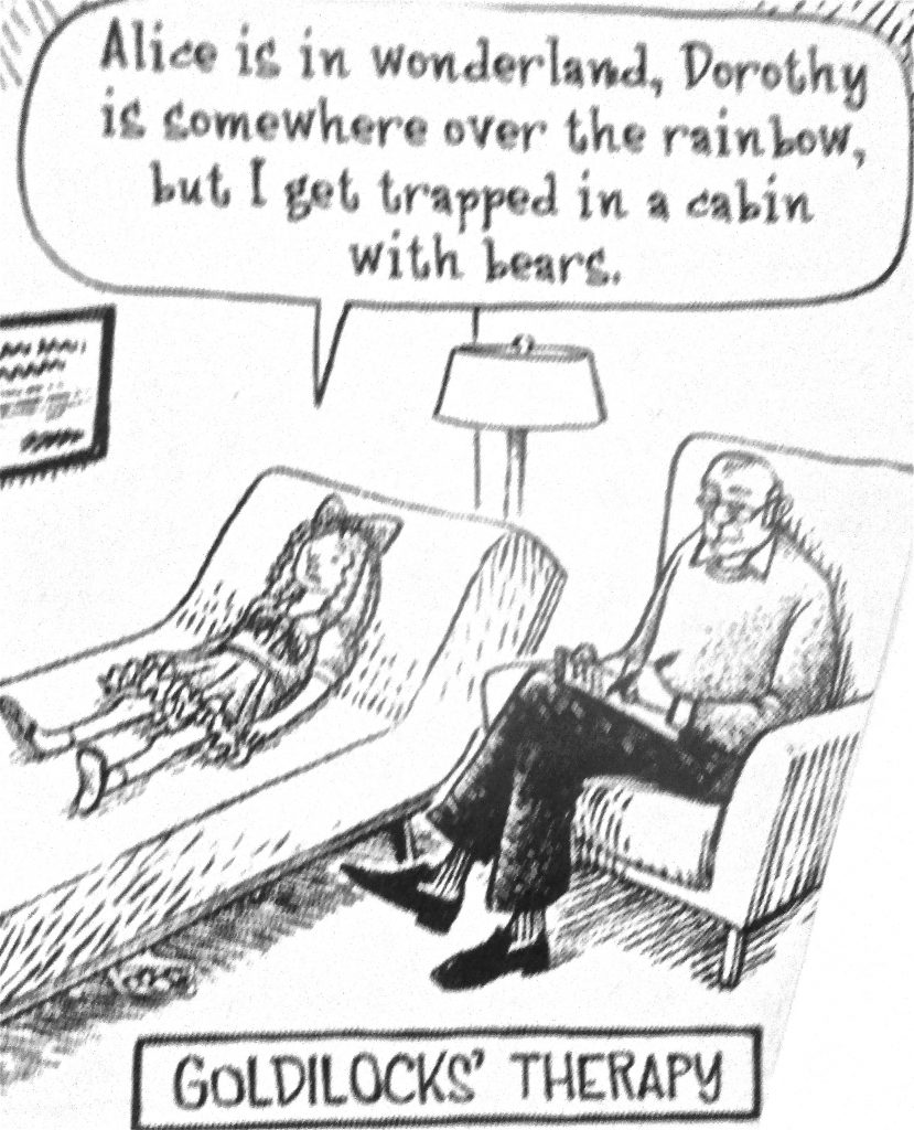 Cartoon Goldilocks Thepary
