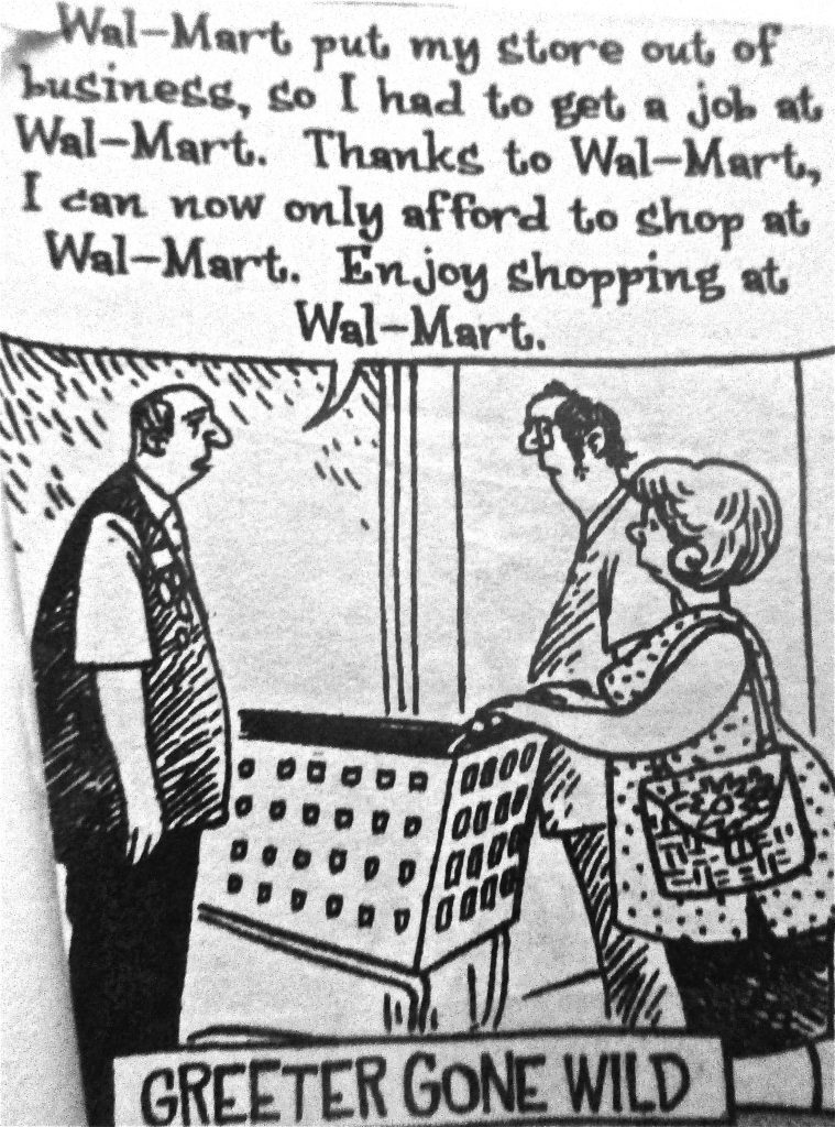 Cartoon Greeter Gone Wild