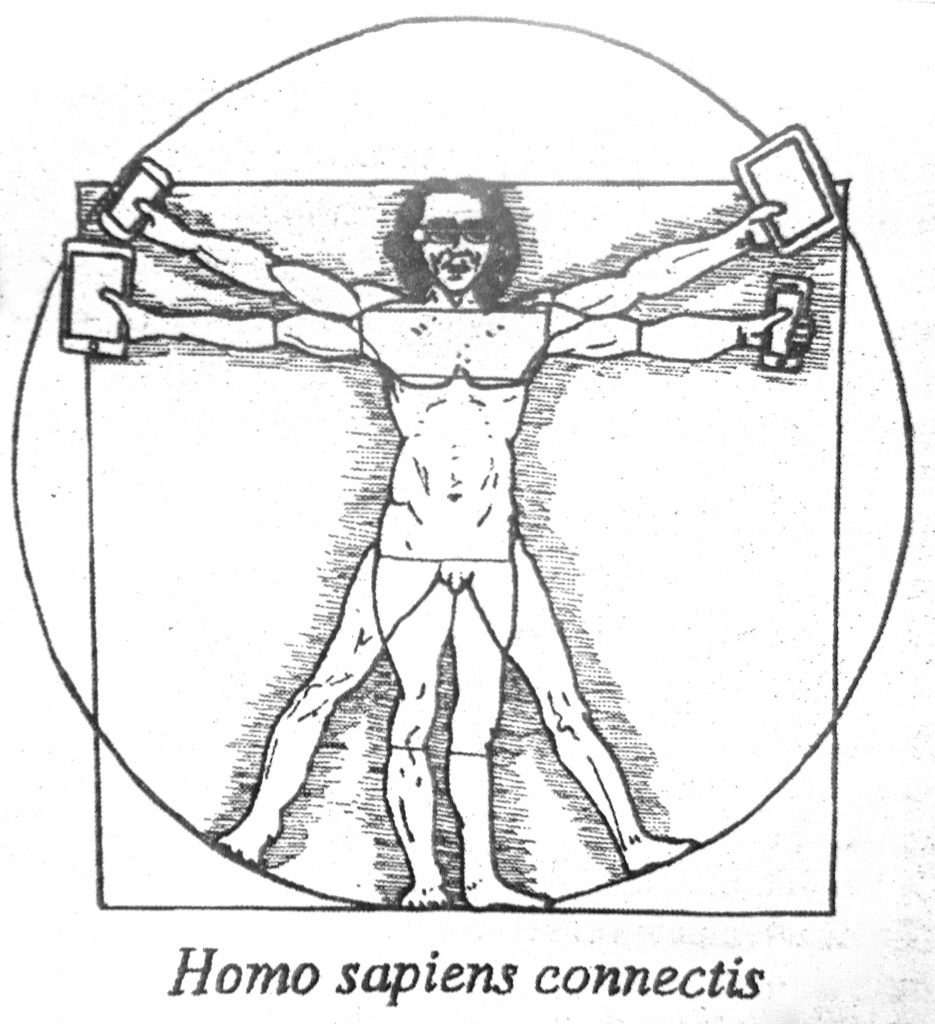 Cartoon Homo Sapiens Connectis