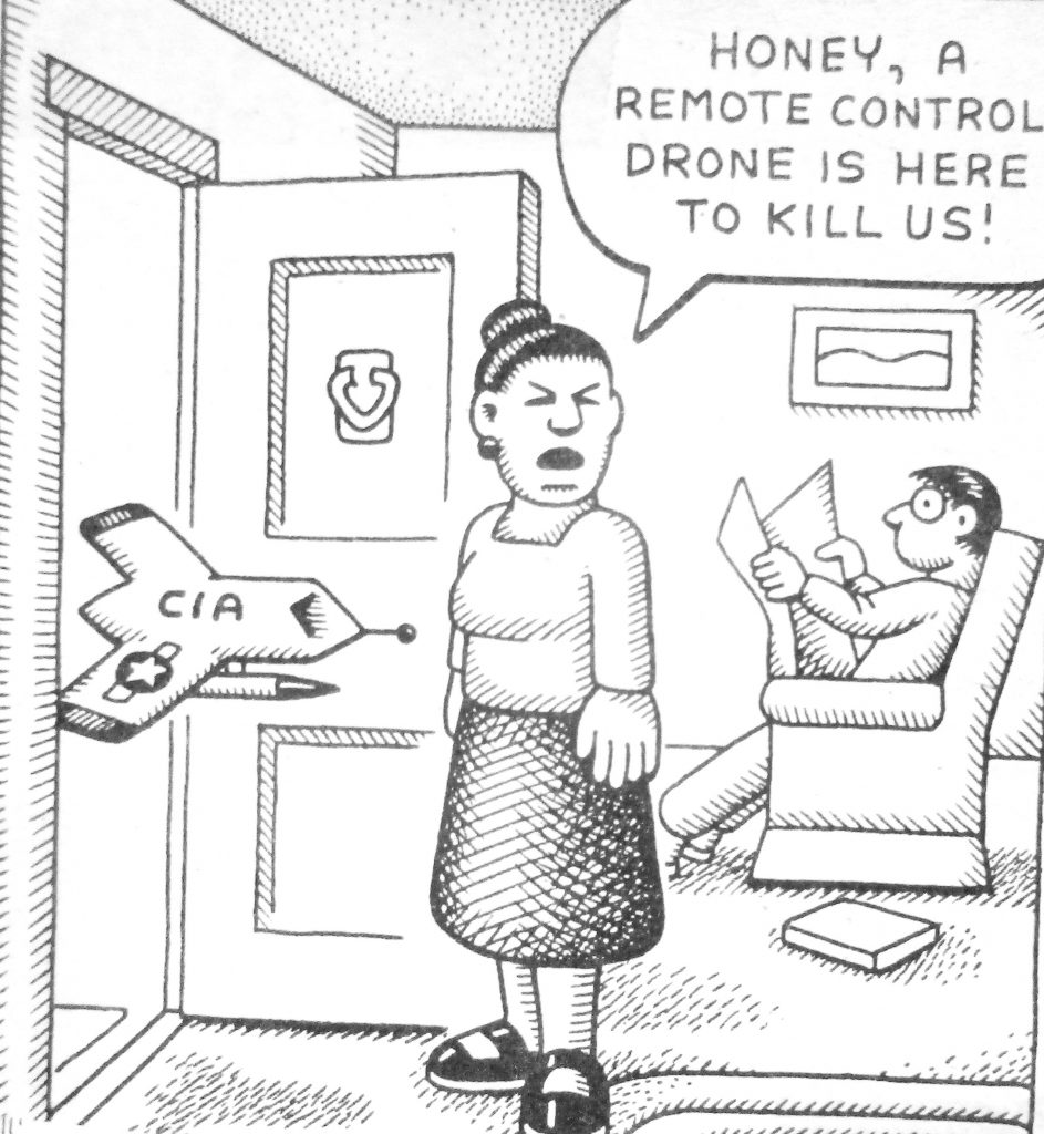 Cartoon Honey A Remote Controle Drone Is Here To Kill Us