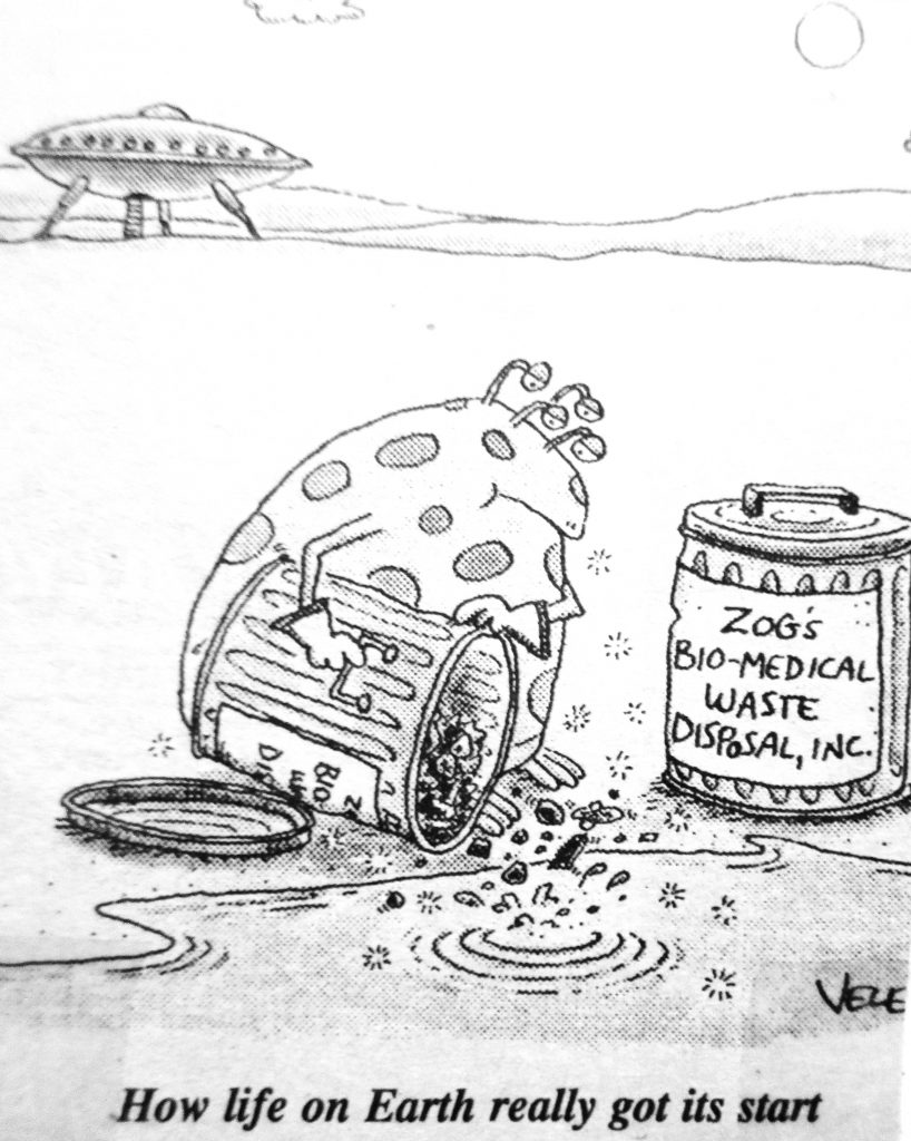 Cartoon How Life On Earth Really Got Its Start