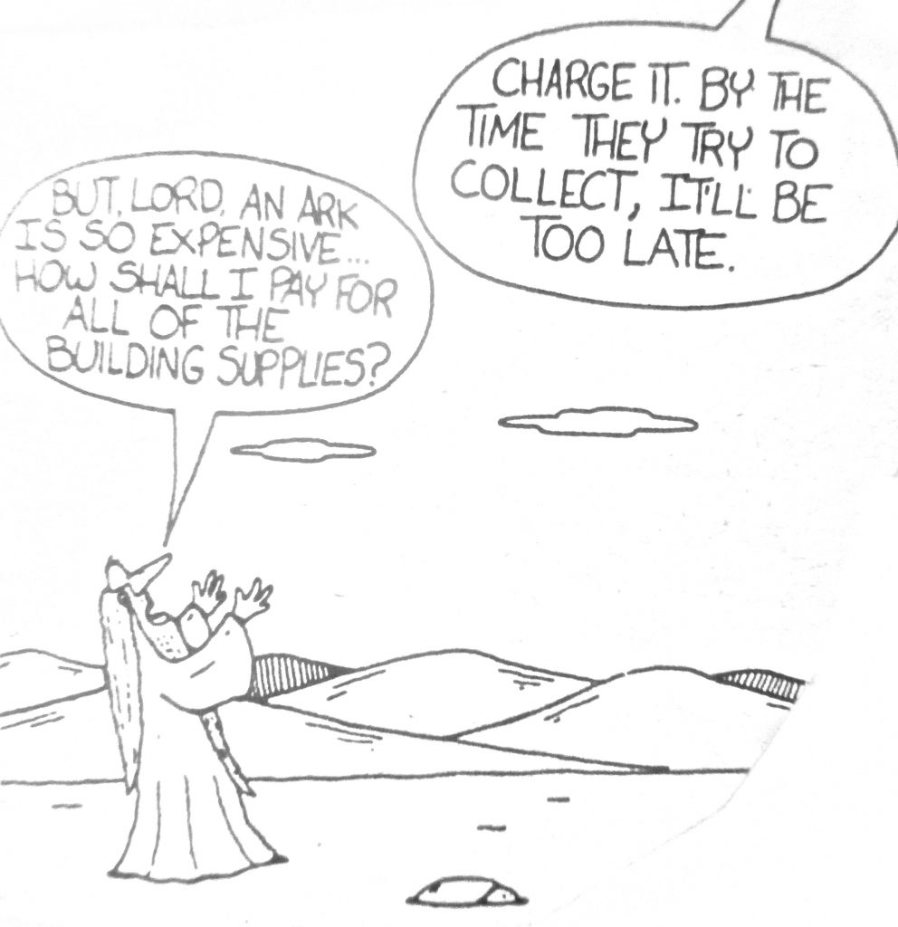 Cartoon How Noah Funded The Ark