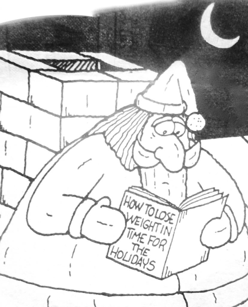 Cartoon How To Lose Weight In Time For The Holidays