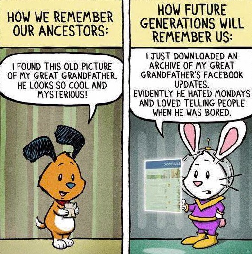Cartoon How We Remember our Ancestors