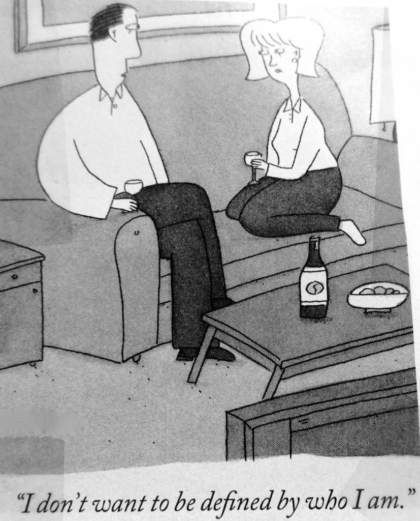 Cartoon I Dont Want To Be Defined By Who I Am
