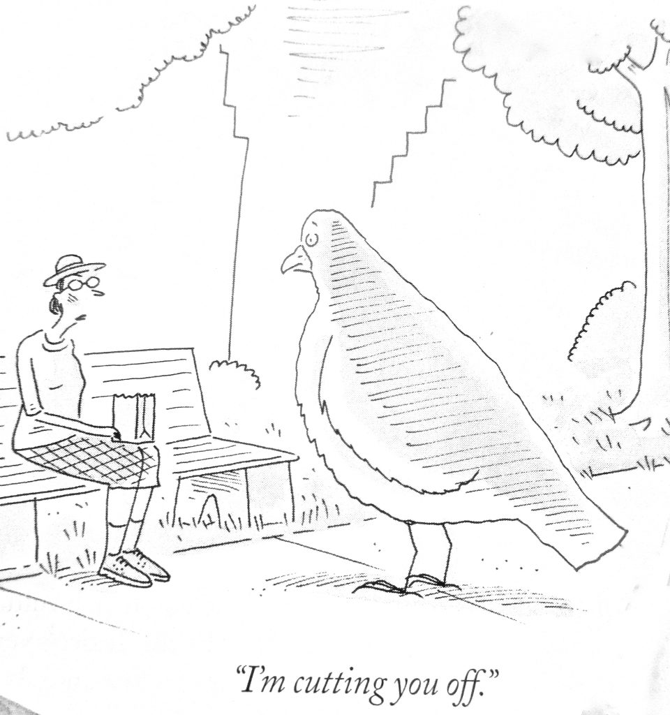 Cartoon I am Cutting You Off
