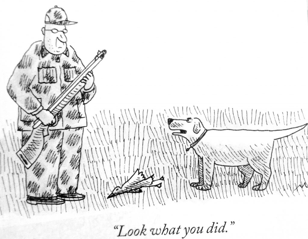 Cartoon Look What You Did