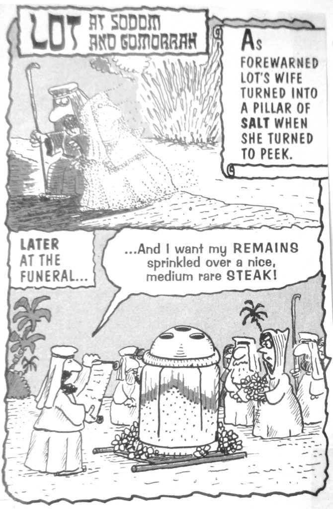 Cartoon Lot At Sodam And Gomorrah