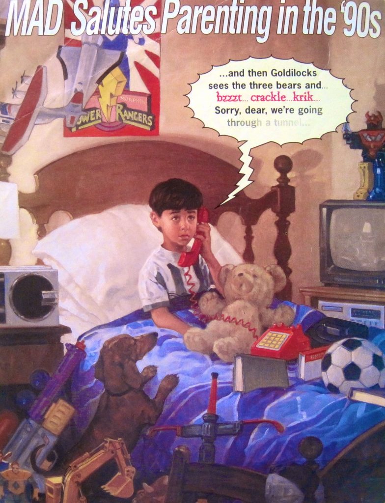 Cartoon Mad SalutesParenting In the 90S