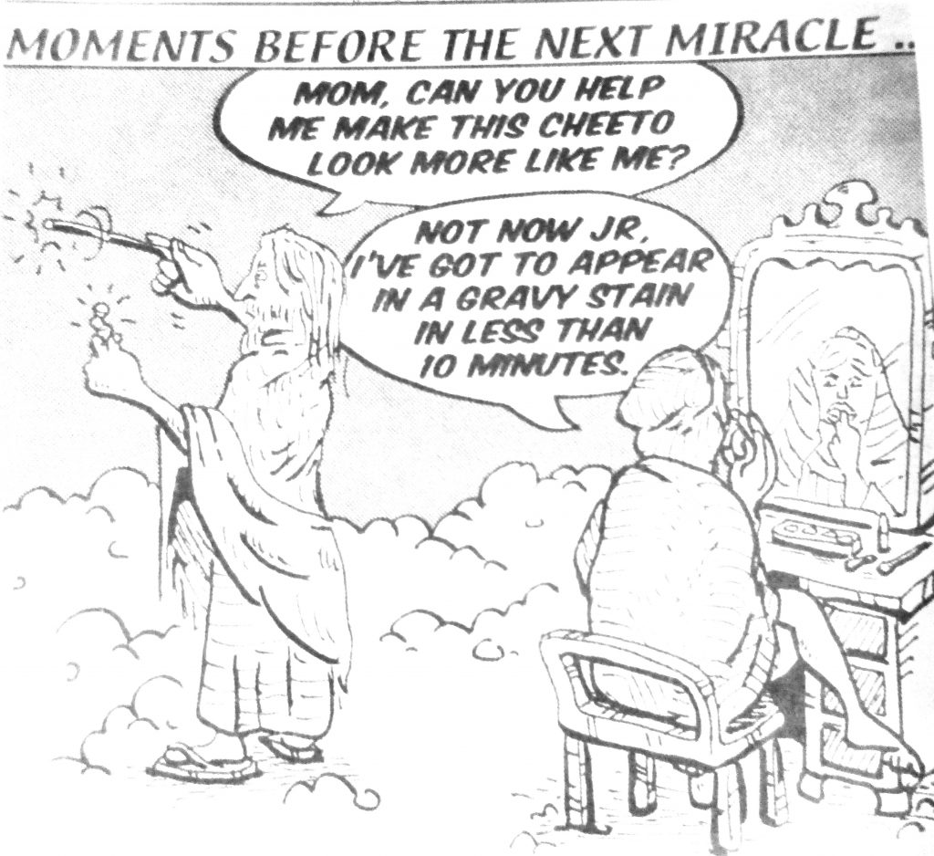 Cartoon Moments Before The Next Miracle