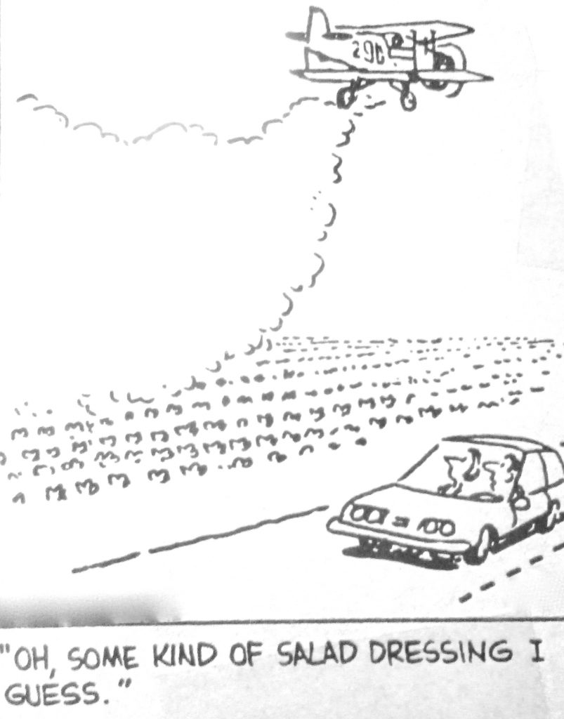 Cartoon OH Some Kinde Of Salad Deassing I Now