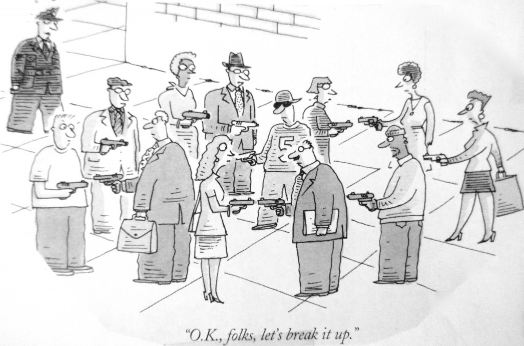 Cartoon Ok Flok Lets Break It Up