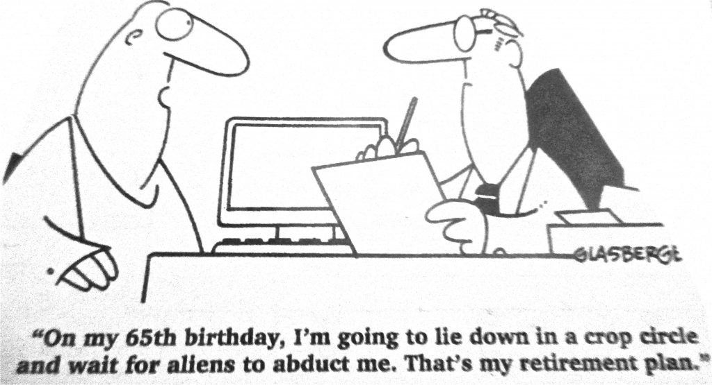 Cartoon On My 65th Birthday I Am Going To Lie Down In A Crop Circle 