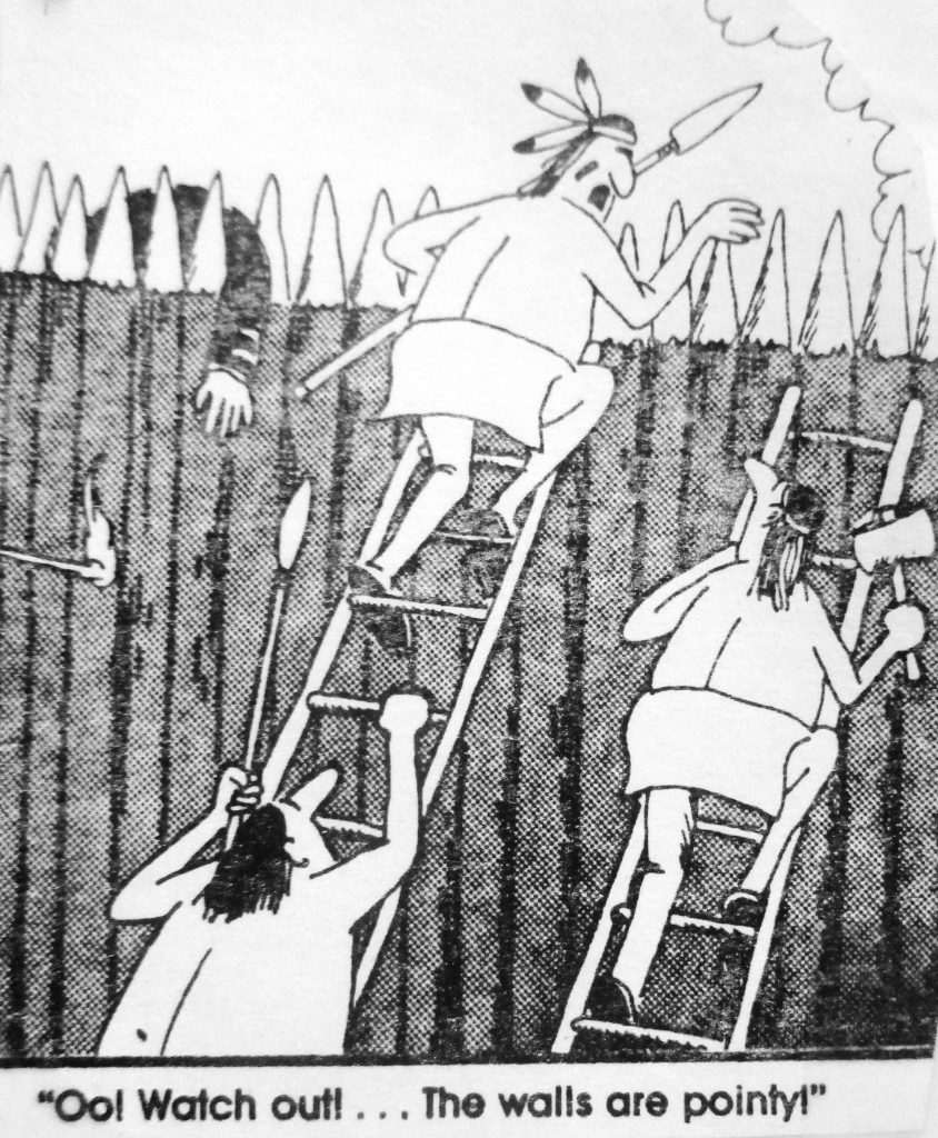 Cartoon Oo Watch Out The Walls Are Pointy