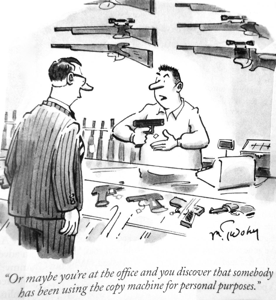 Cartoon Or Maybe YouRe At The Office And You Discover That Somebody Has Been Seing The Copy Machine For Personal Purpose