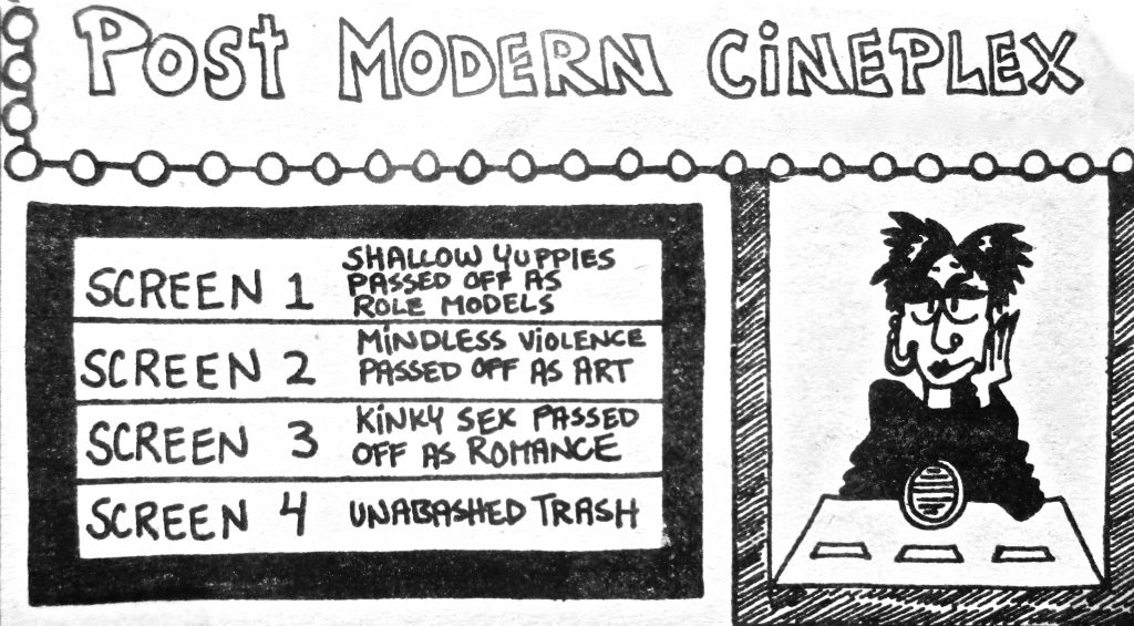 Cartoon Post Modern Cineplex