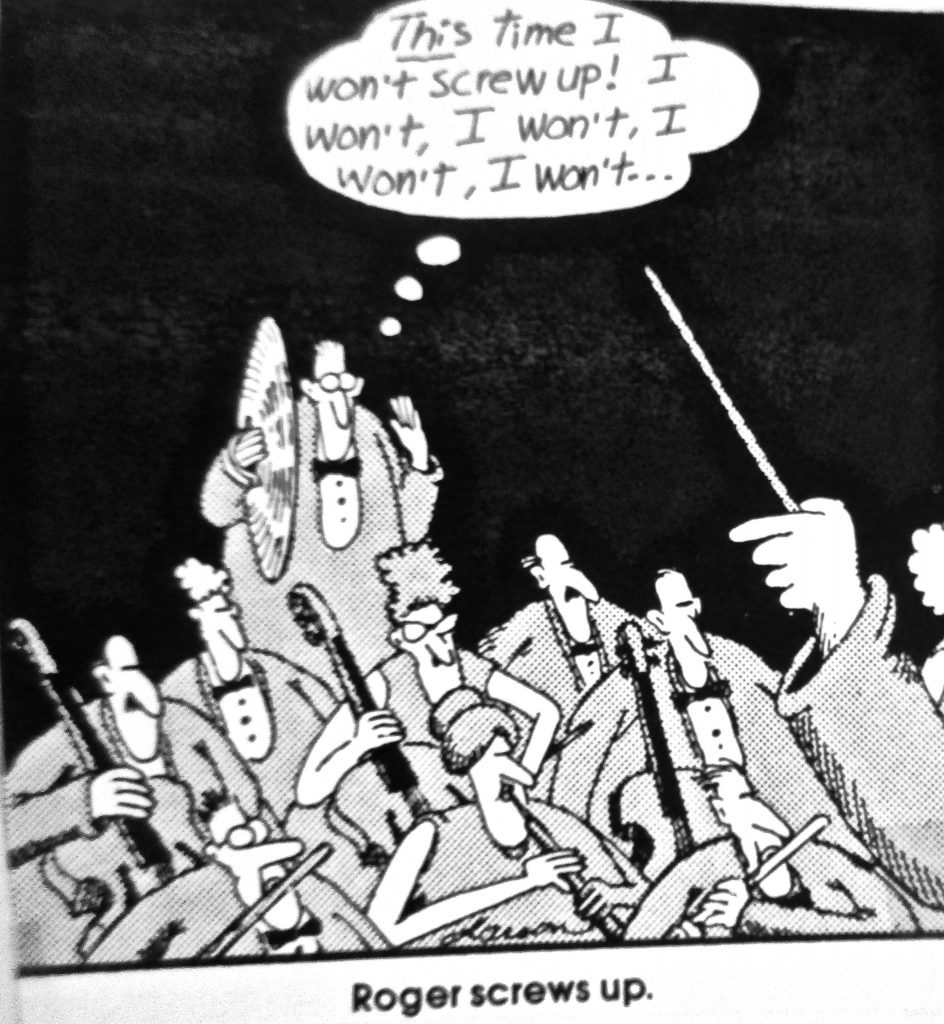 Cartoon Roger Screws Up