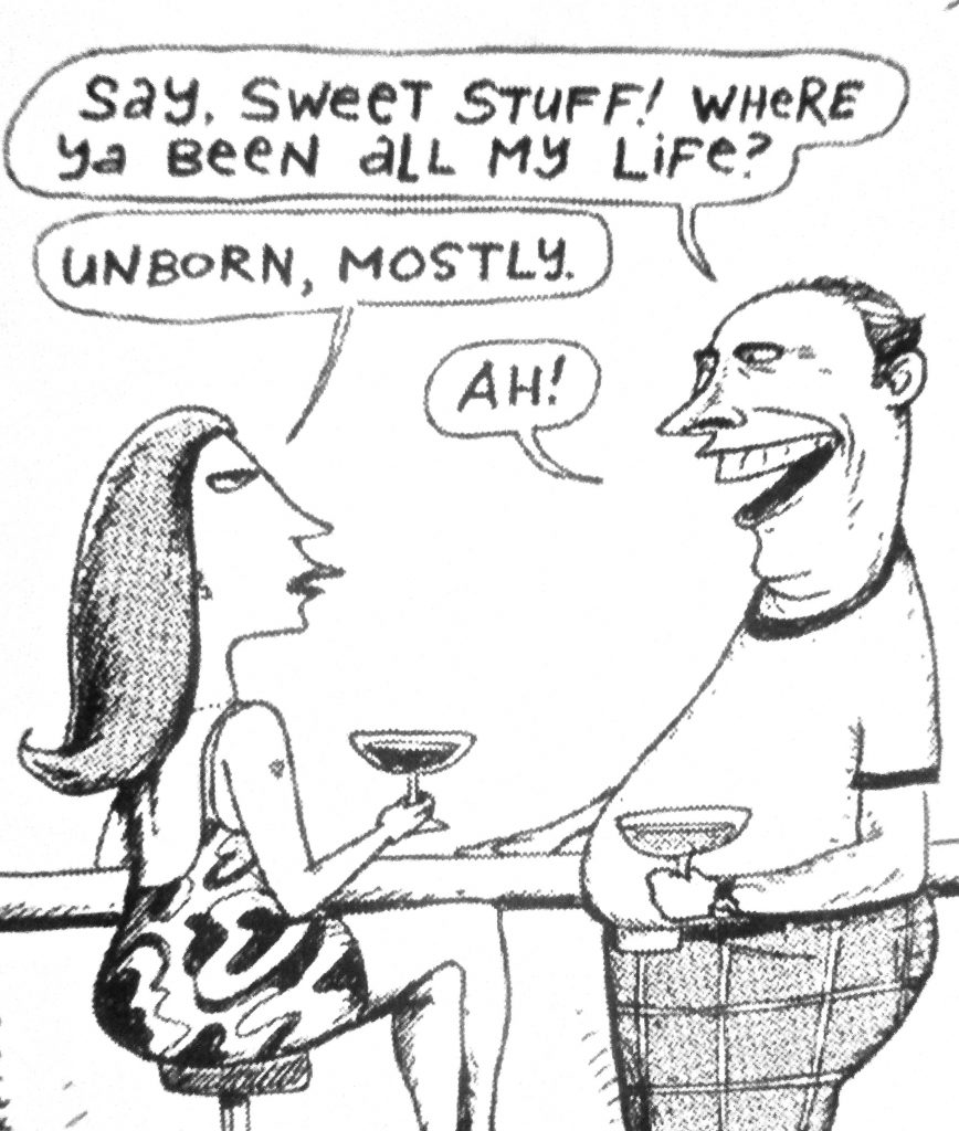 Cartoon Say Sweet Stuff Where Ya Been All M y Life