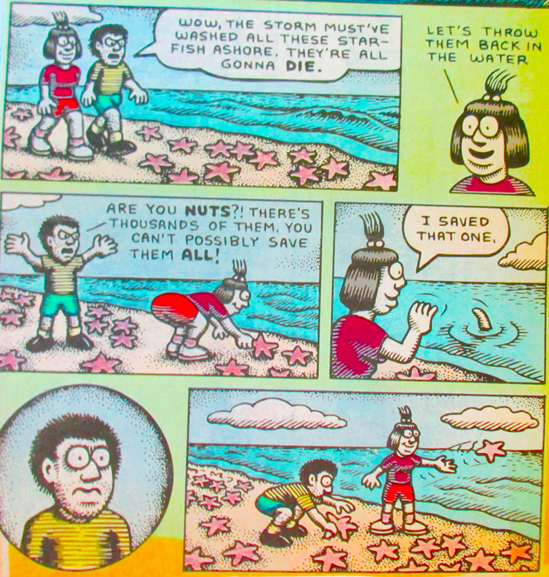 Cartoon Starfish