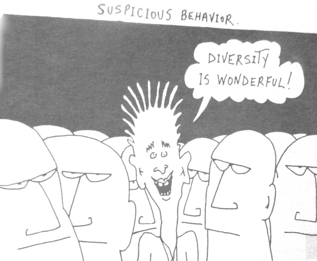 Cartoon Suspicious Behavior Diversity Is Wonderful