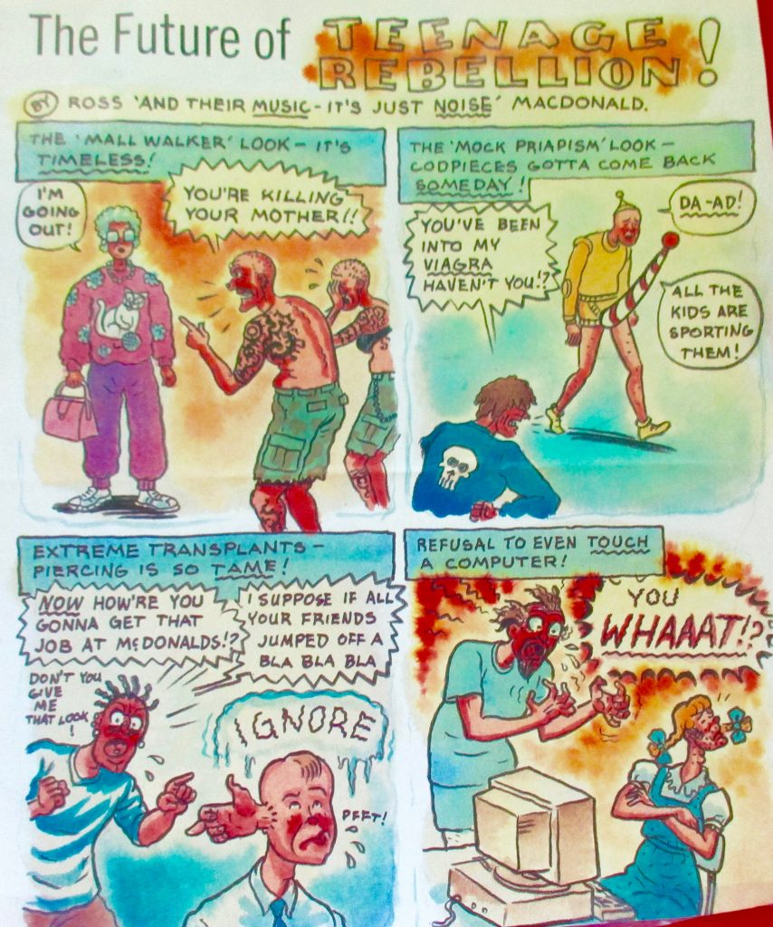 Cartoon The Future Of Teenage Rebelion