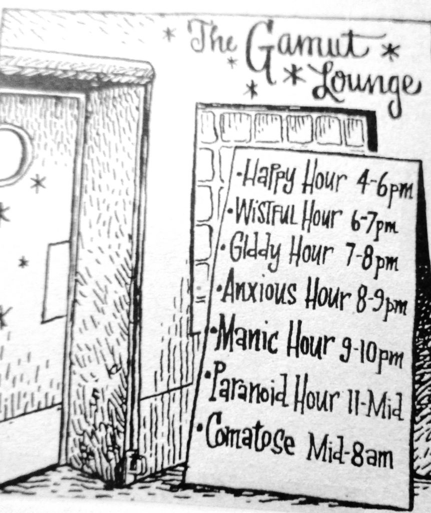 Cartoon The Gamut Lounge