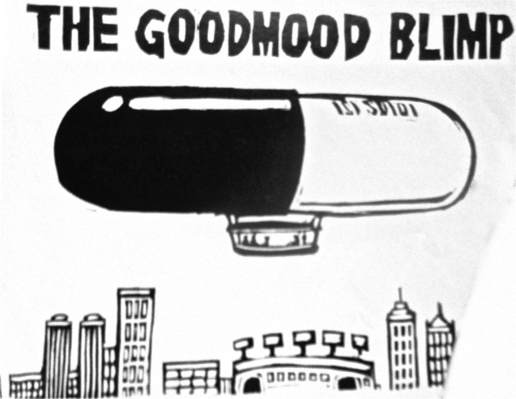 Cartoon The Goodmood Blimp