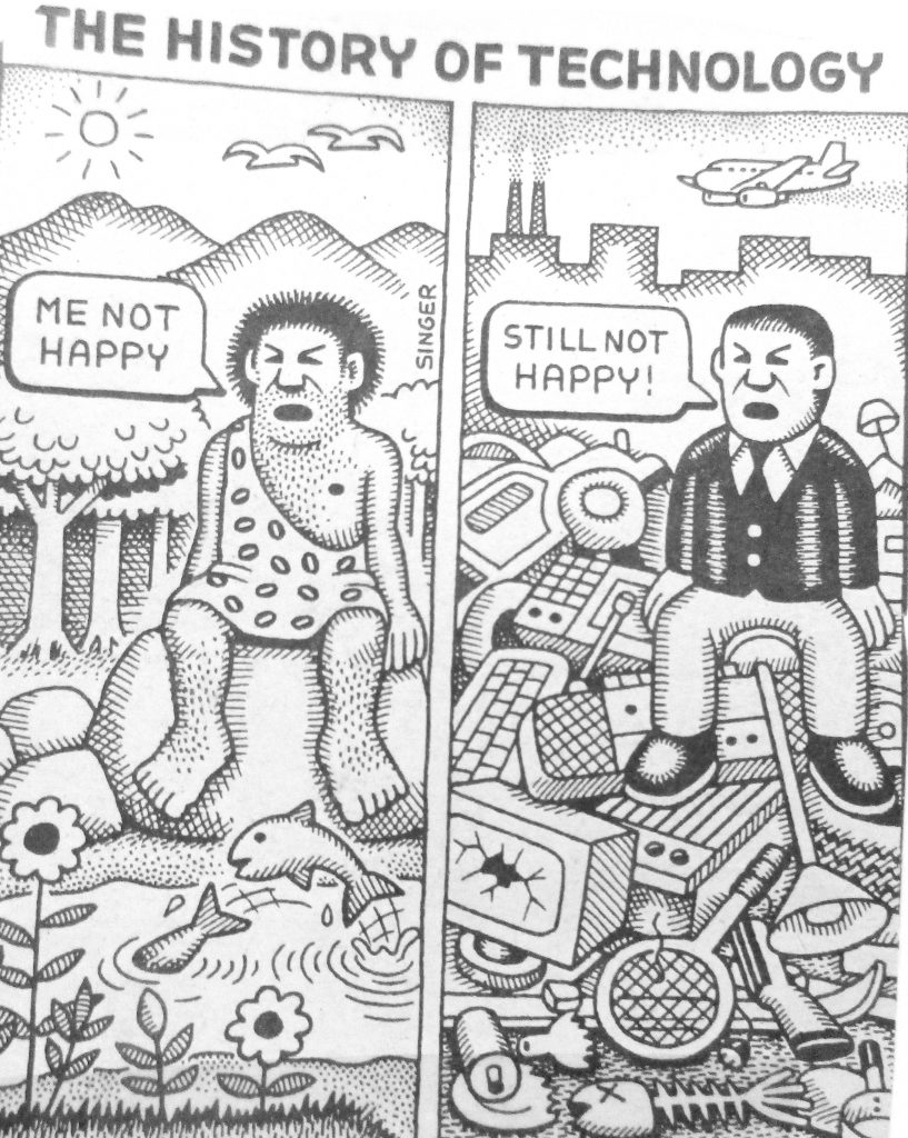 Cartoon The History Of Technology