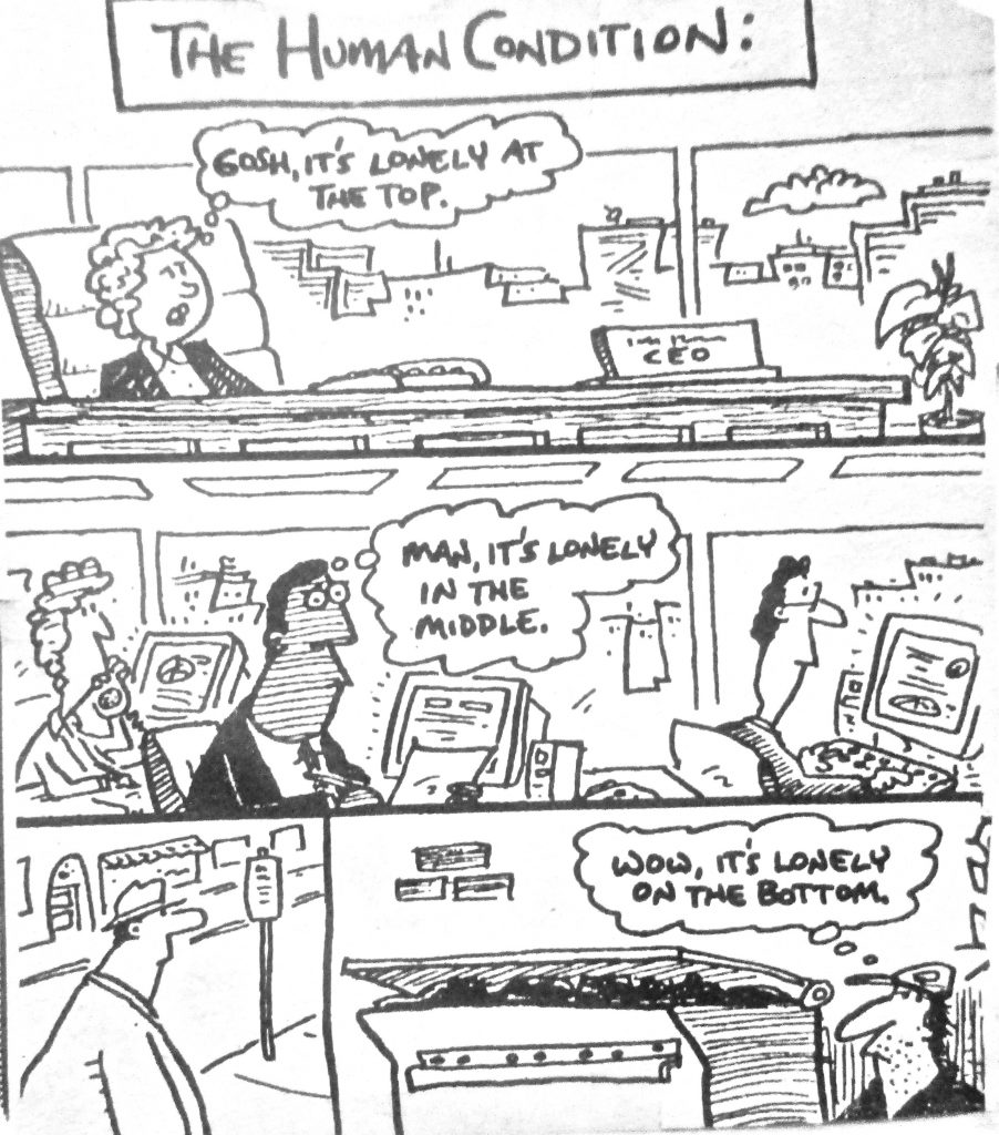 Cartoon The Human Condition