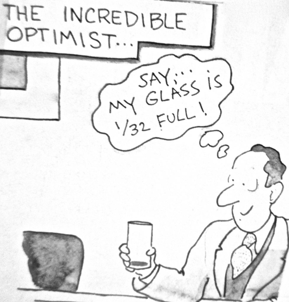 Cartoon The Incredible Optimist