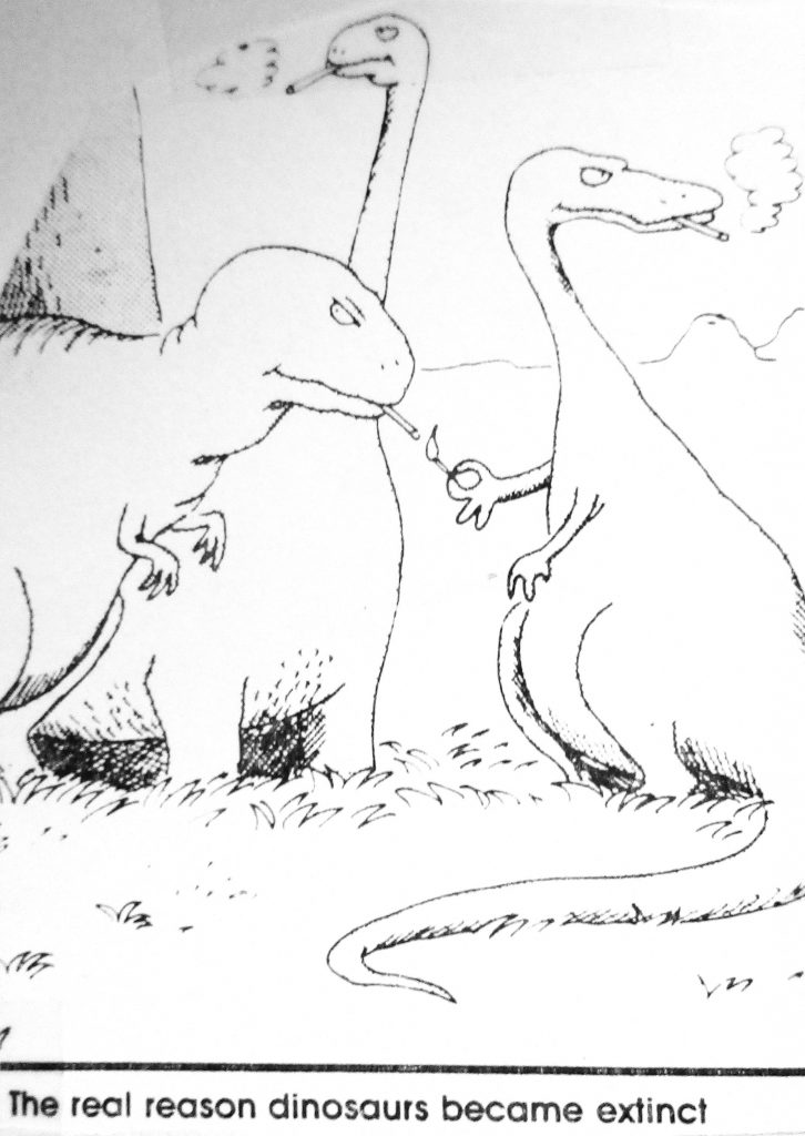 Cartoon The Real Reasion Dinosaurs Become Exinct