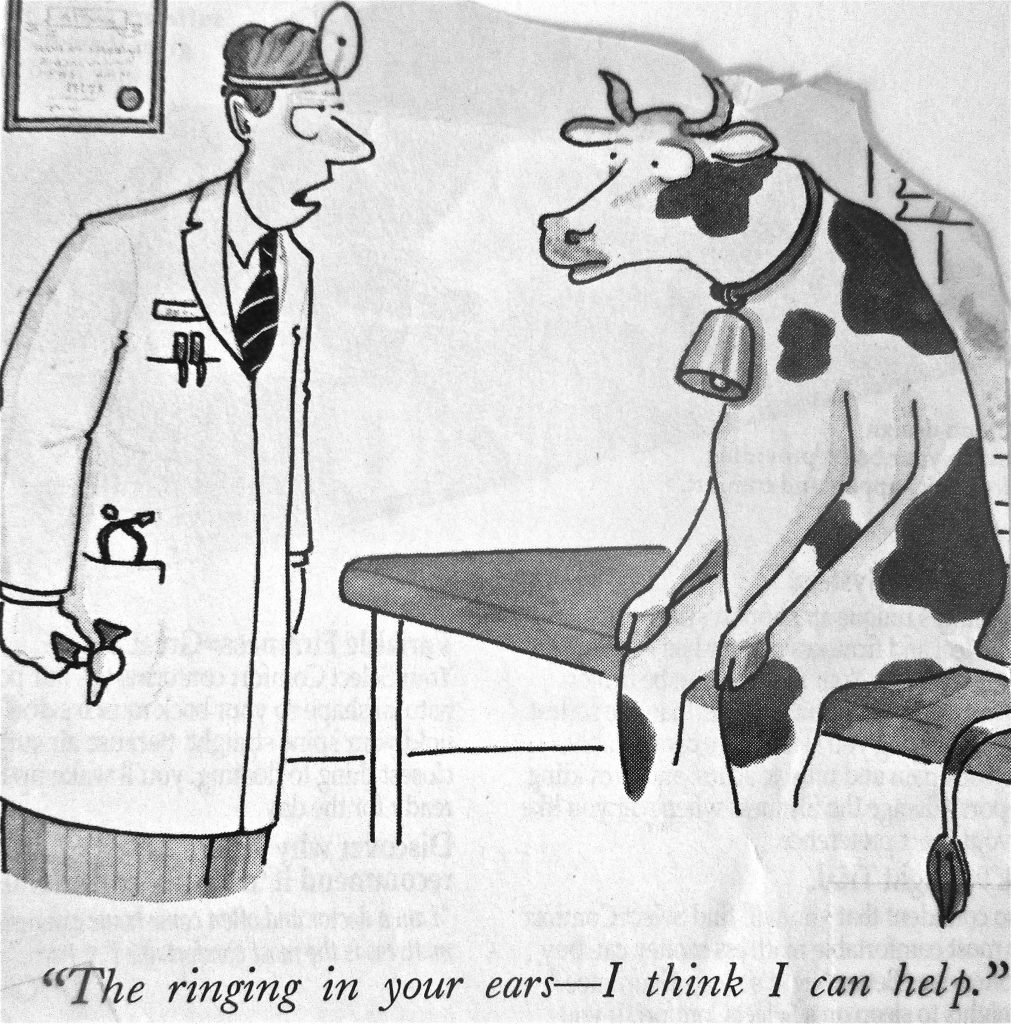 Cartoon The Ringing In Your Ears I Think I Can Help