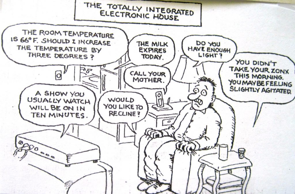 Cartoon The Totlly Integrated Electronice House