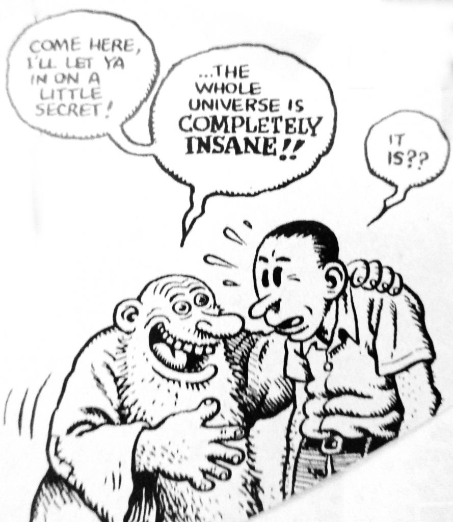 Cartoon The Whole Universe Is Completely Insane