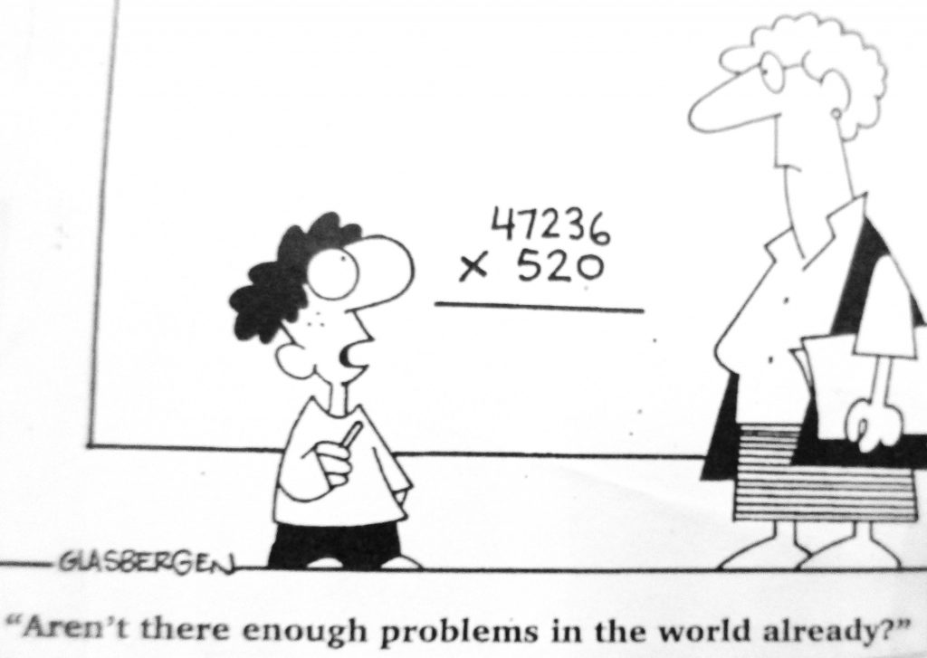 Cartoon There Enough Problems In The World Already